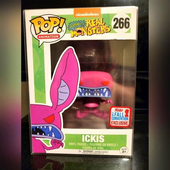 Funko pop ickis #266, NIB. 2017 fall convention exclusive. - Picture 1 of 7